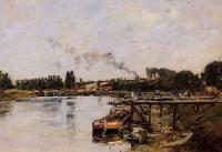 Boudin, Eugene - Saint-Valery-sur-Somme, the Abbeville Canal